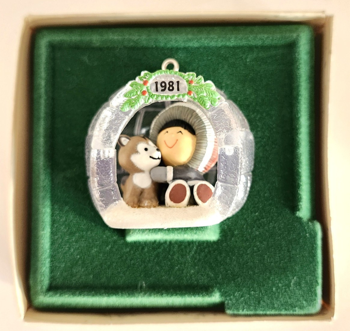 Vintage 1981 Hallmark Frosty Friends #2 Christmas Ornament