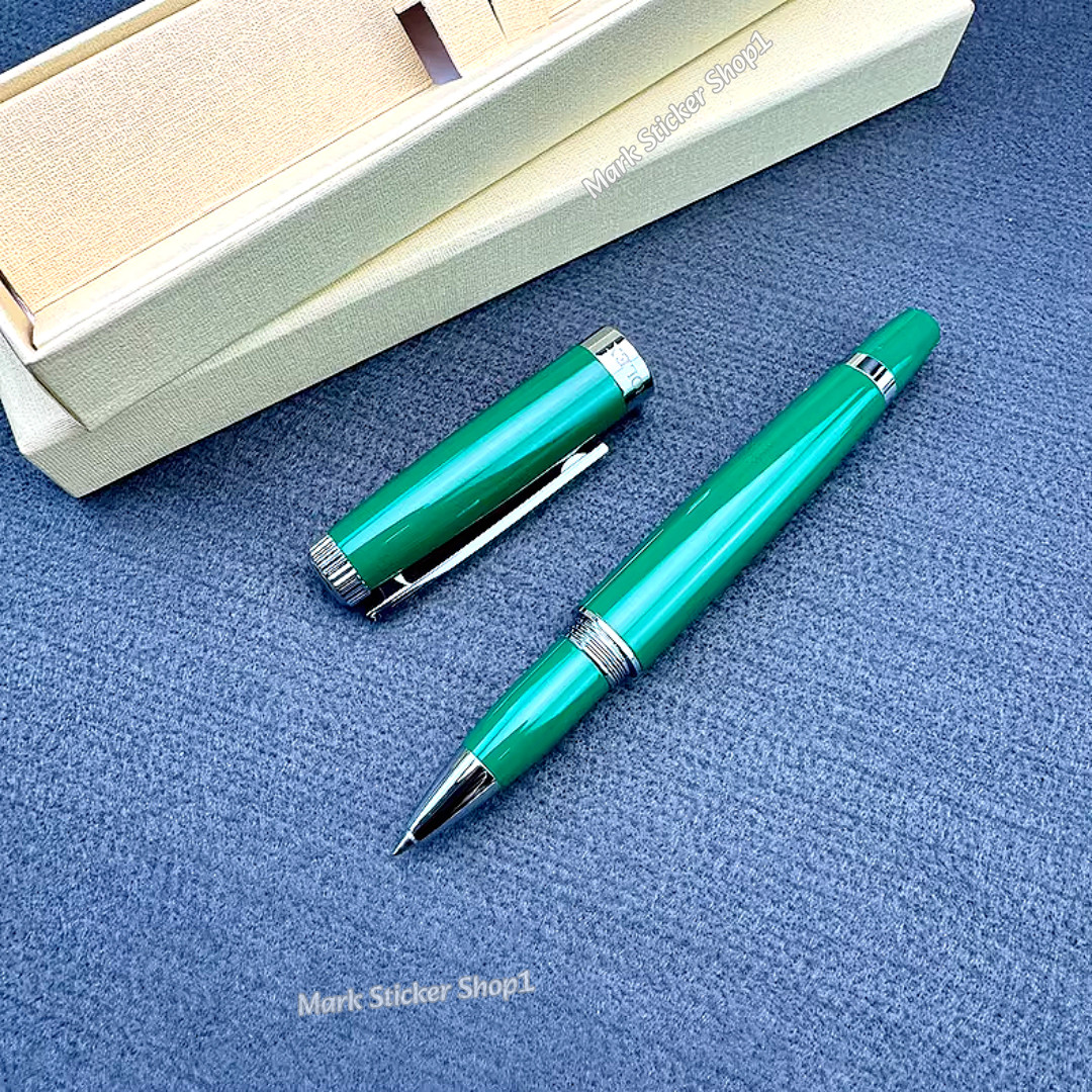 Rolex AD VIP GIFT Emerald Executive Green Rollerball Pen Chrome Trim, New In Box Rolex AD VIP GIFT Emerald Executive Green Rollerball Pen Chrome Trim, New In Box