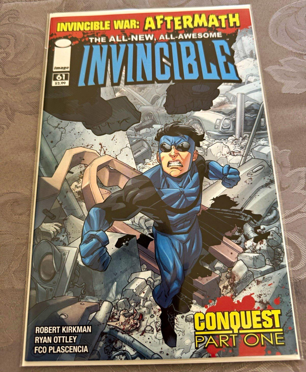 Invincible #61 Conquest Part One Image Comics Kirkman Ottley 