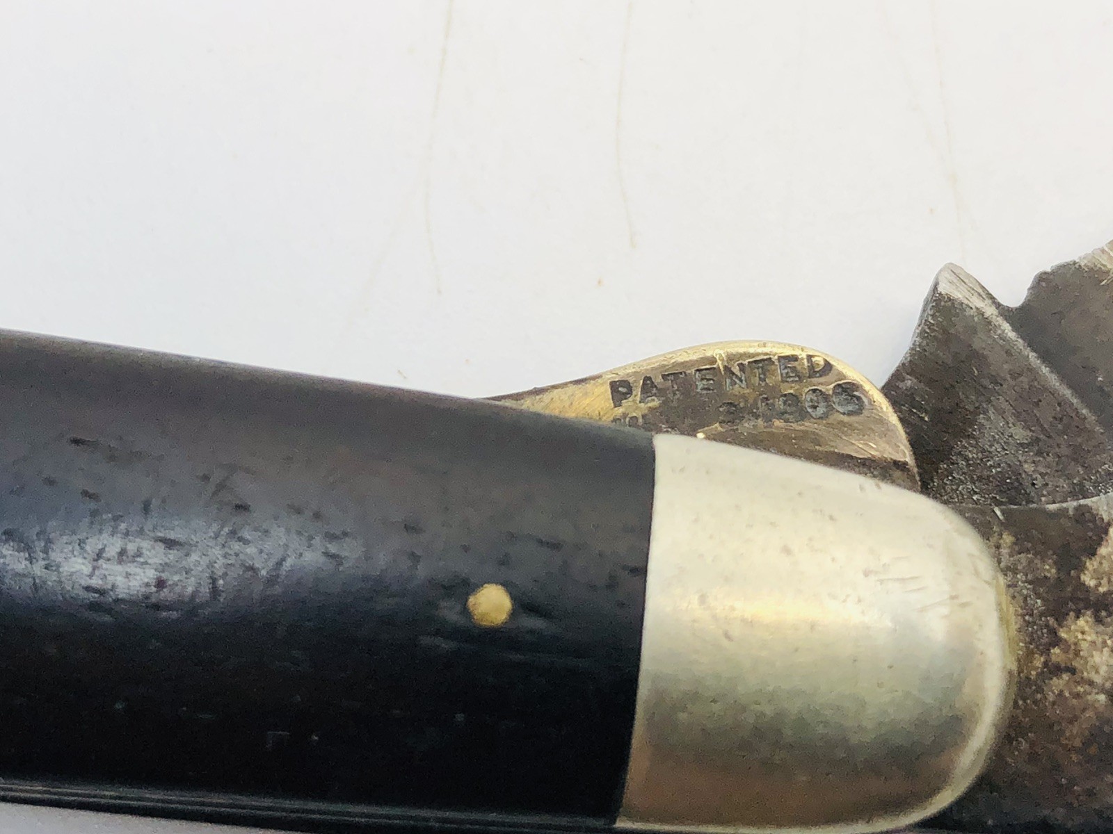 Antique pocket knife circa 1906 patent 