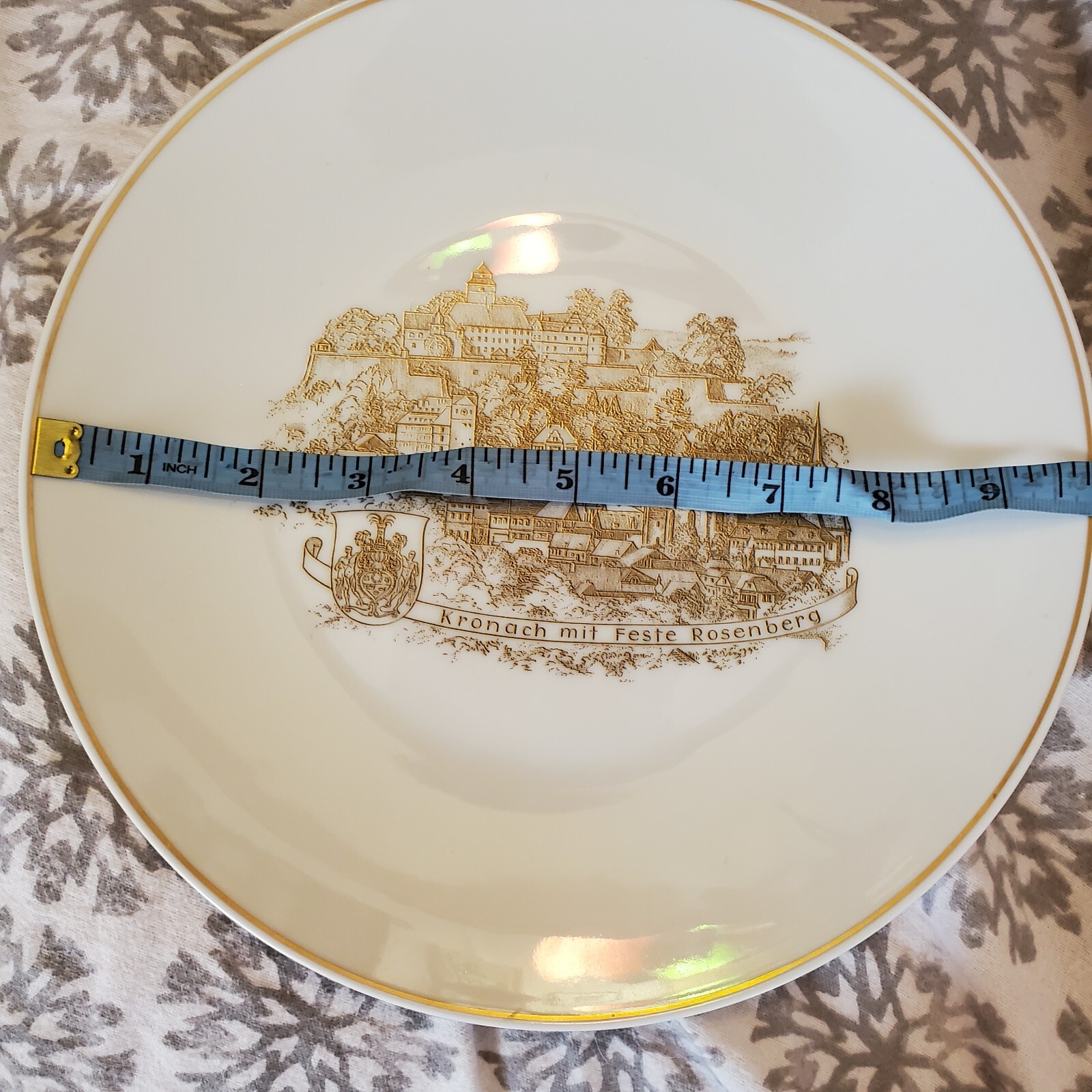Mint RARE ROSENTHAL Porcelain, Germany,Plate, 9+ Mint RARE ROSENTHAL Porcelain, Germany,Plate, 9+
