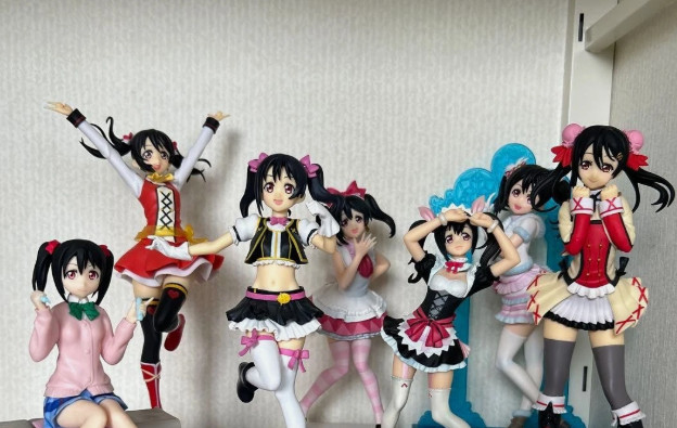 Love Live Nico Yazawa Figure Set Collectible Anime Character Fully Functional
