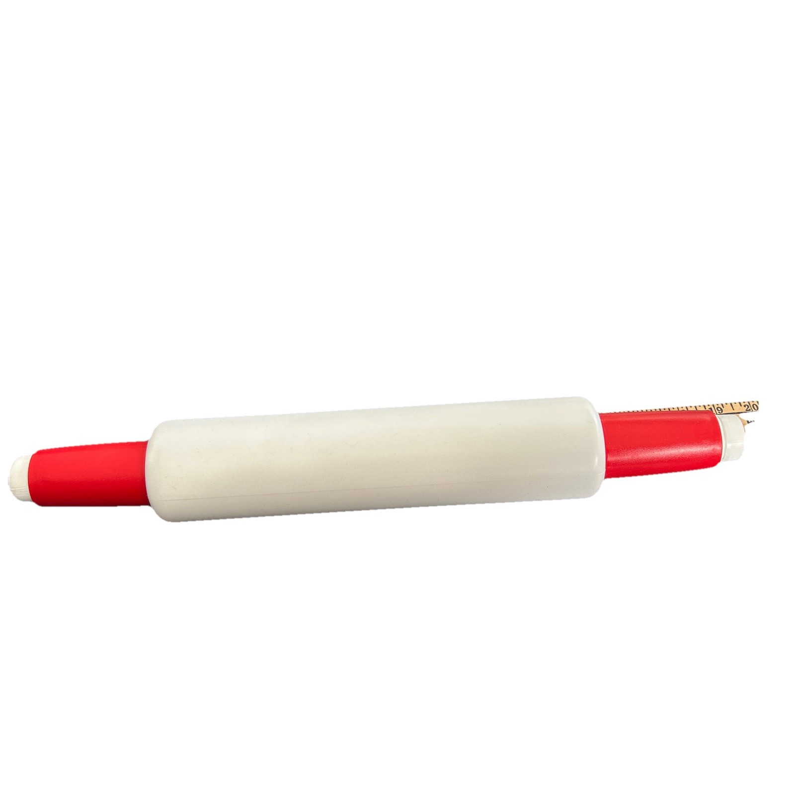 Tupperware Fill and Chill Rolling Pin, (red and white) Can use warm/hot