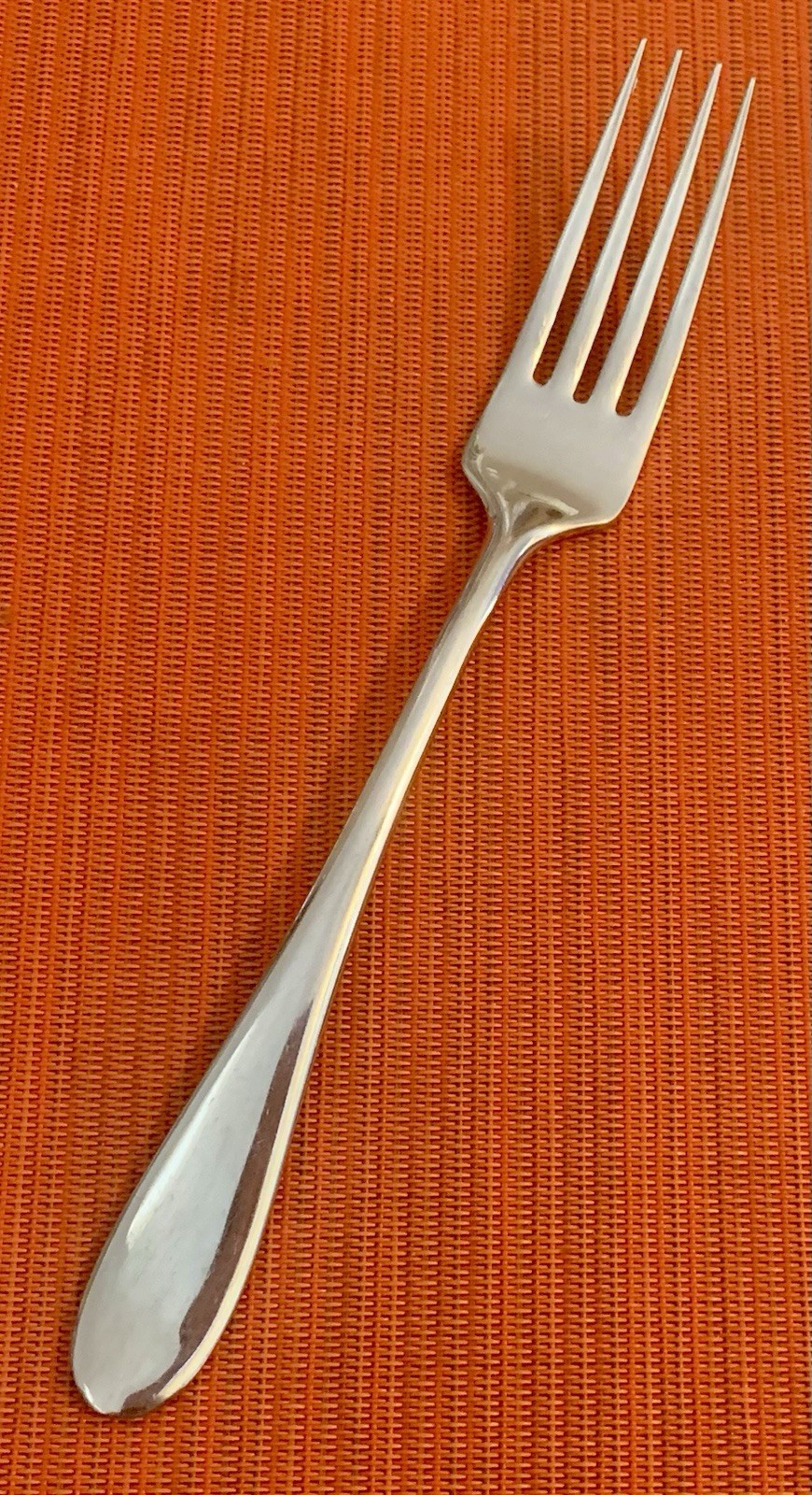 Vintage Boda Nova GOURMET Pattern Glossy Stainless DINNER FORK 7-5/8” Japan Vintage Boda Nova GOURMET Pattern Glossy Stainless DINNER FORK 7-5/8” Japan