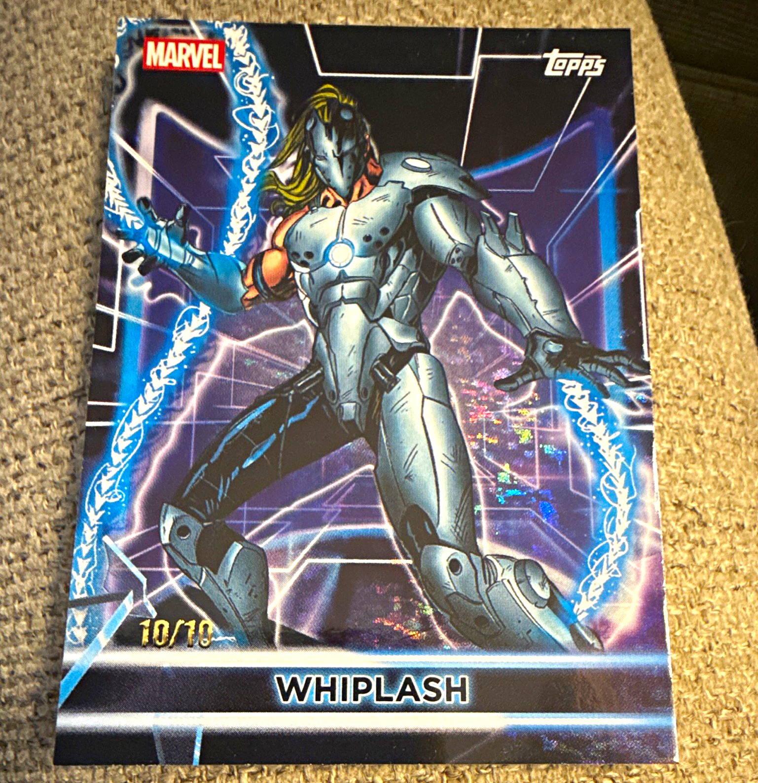 Topps 2026 Marvel Whiplash #187 Serial Numbered 10/10 Non-Sport Card *BOOK END*