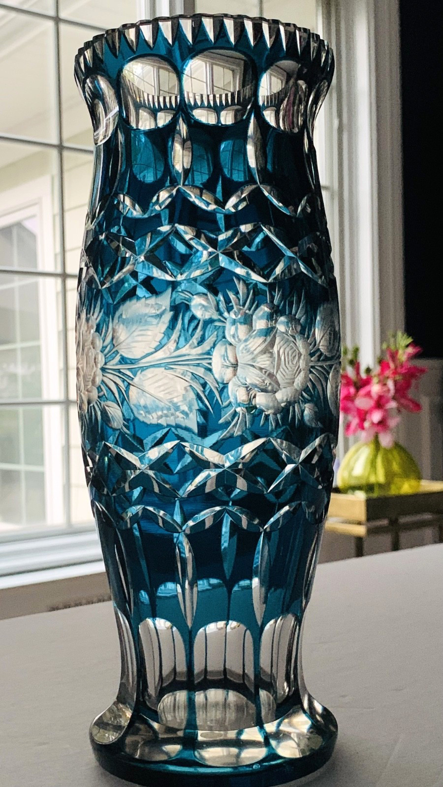 Antique Bohemian Vase 11 Antique Bohemian Vase 11