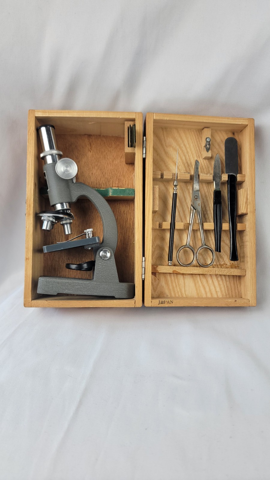 vintage Cragstan student microscope (Some Pieces Missing)