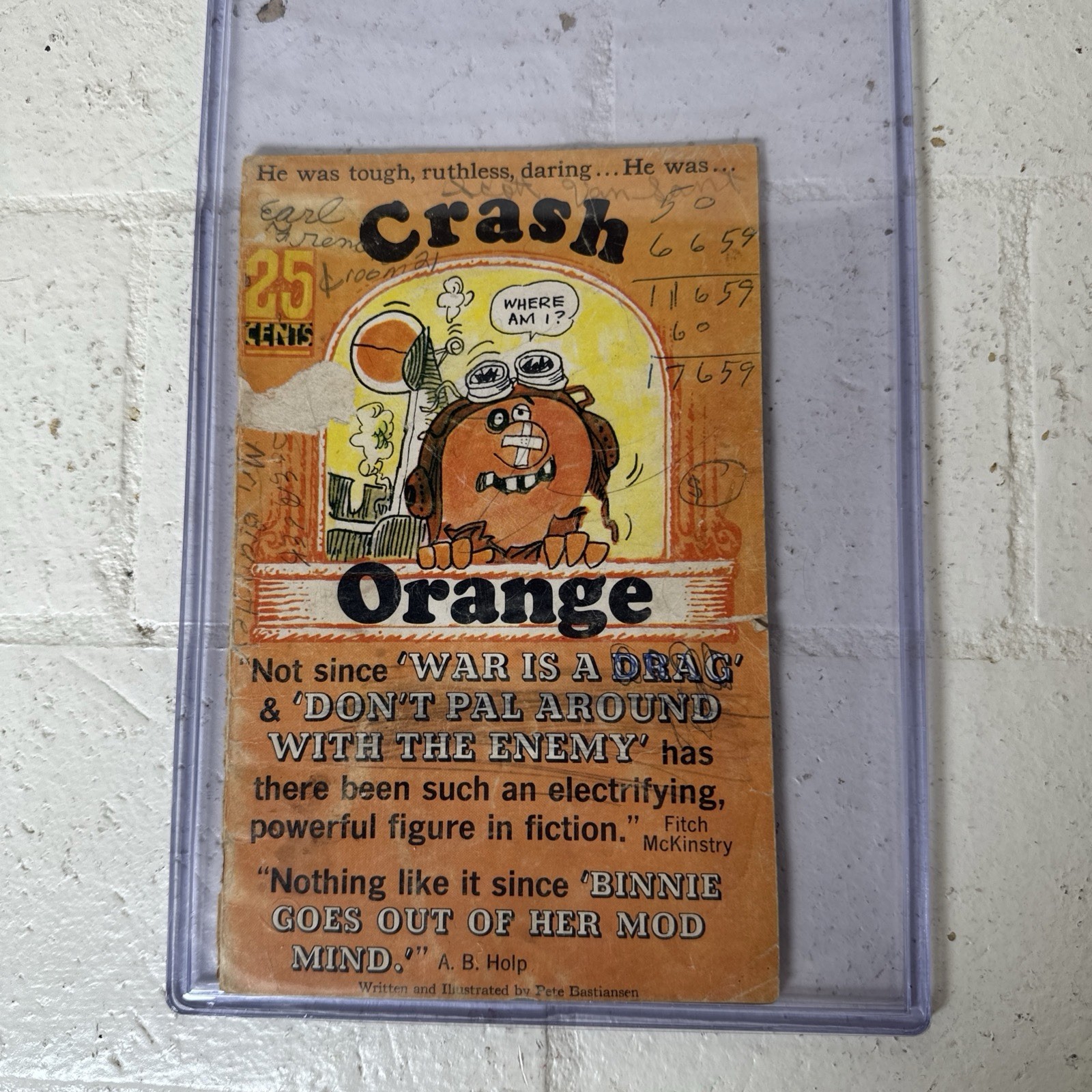 Vtg Crash Orange 1967 The Adventures Of Baron Von Lemon Pillsbury Ad Comic Book Vtg Crash Orange 1967 The Adventures Of Baron Von Lemon Pillsbury Ad Comic Book