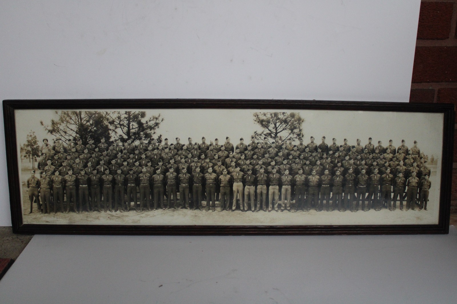 Orig. WW2 WWII Yardlong Panoramic Photo, No. 2442, Rell Clements