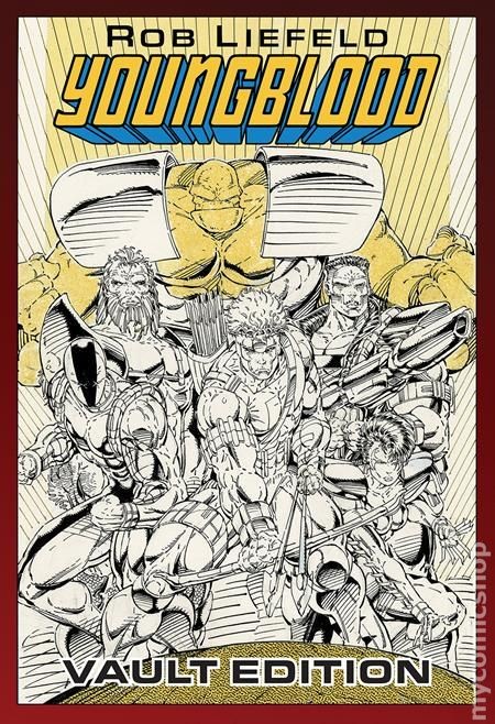 Youngblood HC Vault Edition #1-1ST NM 2026 Stock Image