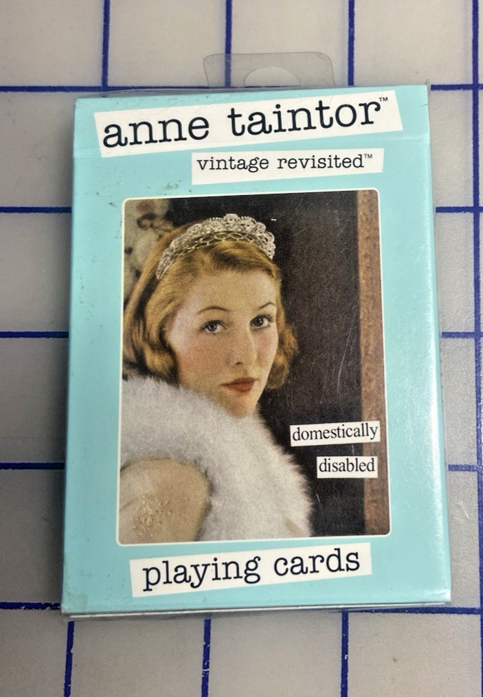 New, unopened ~ Anne Taintor Vintage Revisited PLAYING CARDS