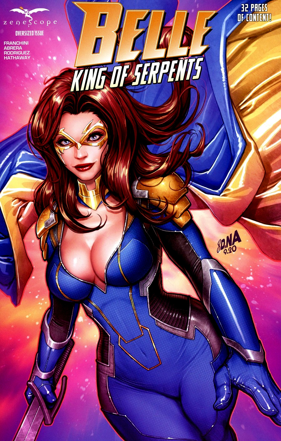 BELLE KING OF SERPENTS #1 DAVID NAKAYAMA VARIANT NM ZENESCOPE ENTERTAINMENT 2021