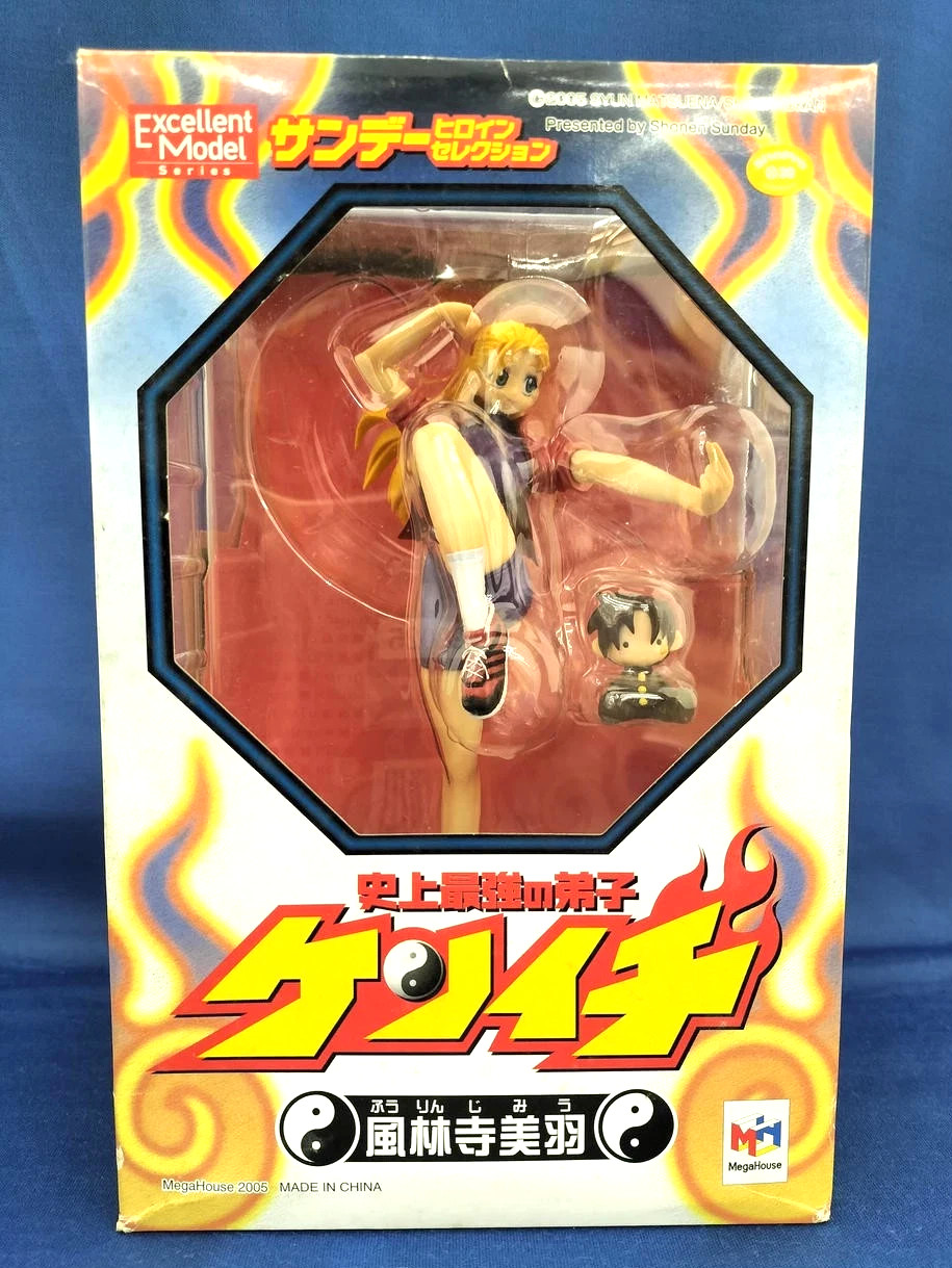 Used MEGAHOUSE Sunday Heroine Selection Kenichi Miu Furinji Figure Ages 15+