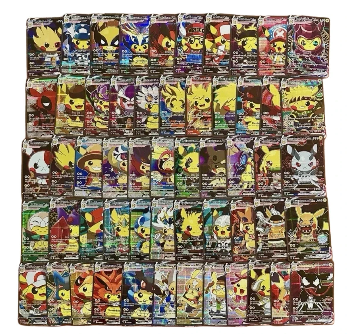 VCOS PIKACHU Cosplay Complete Set – 55 Cards Sealed – US SELLER VCOS PIKACHU Cosplay Complete Set – 55 Cards Sealed – US SELLER