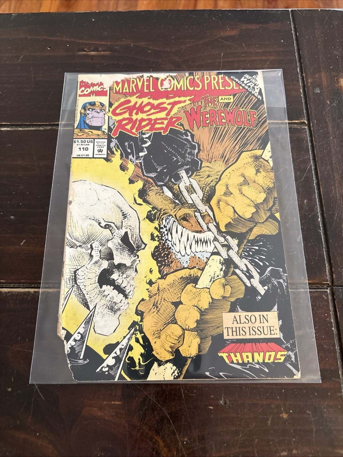 Marvel Comics Presents #110 VF Ghost Rider and Werewolf Marvel 1992 Marvel Comics Presents #110 VF Ghost Rider and Werewolf Marvel 1992