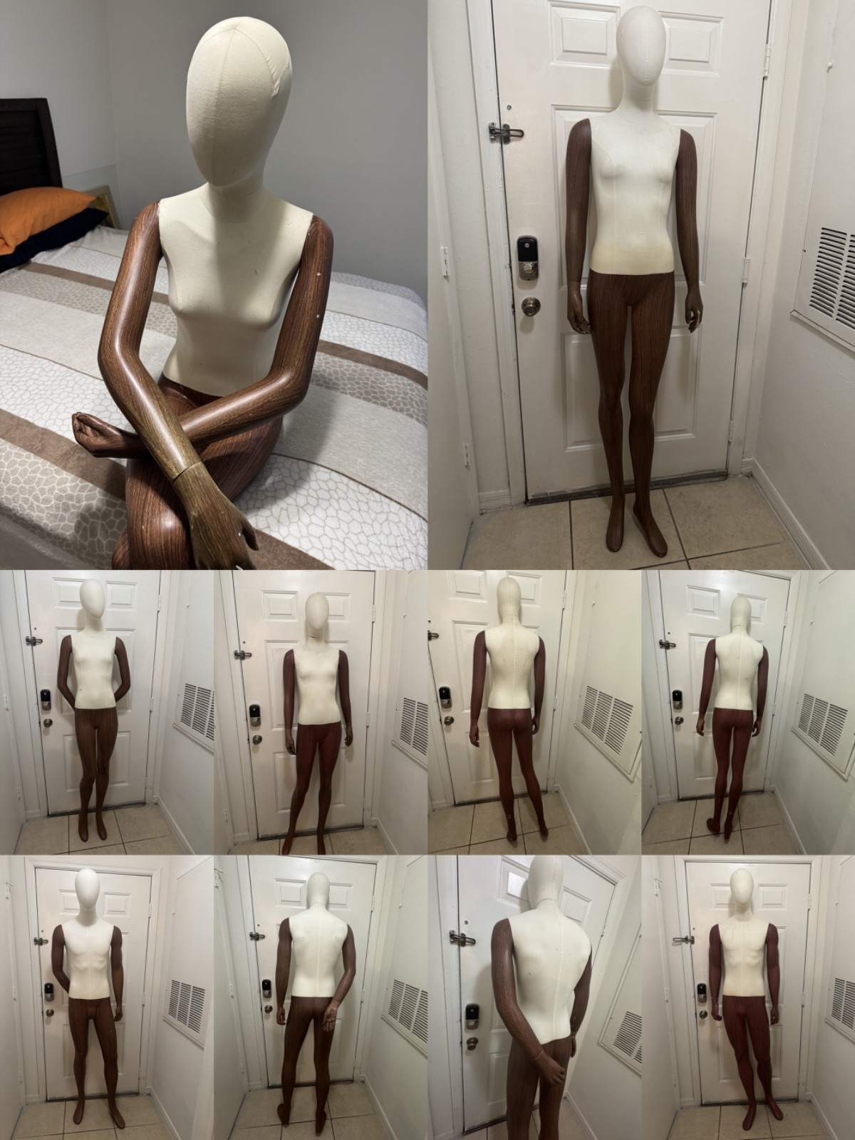 (10) Bernstein Display | NYC Vintage Male Female Mannequins | Patented Year 2000