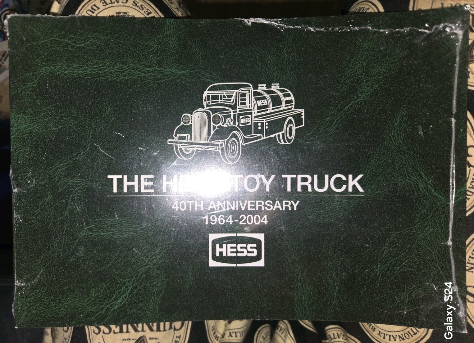 The Hess Toy Truck 40th Anniversary  Collectable Booklet In SHRINK WRAP 