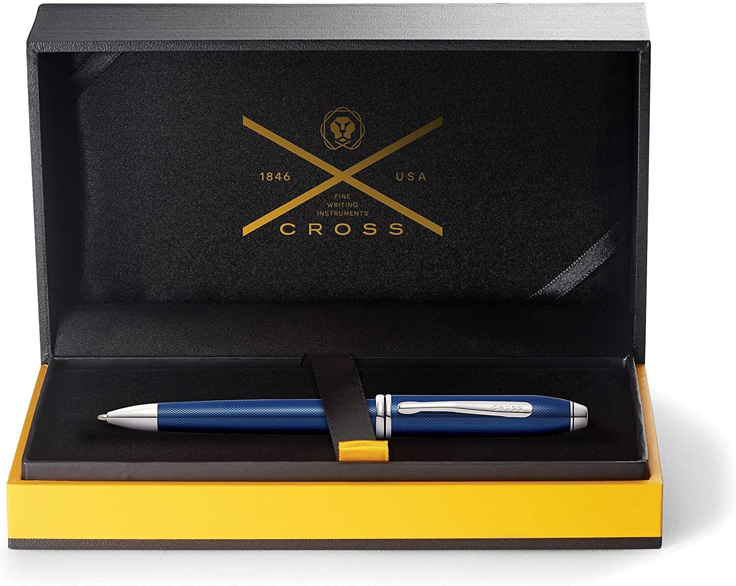 CROSS TOWNSEND, QUARTZ BLUE, BALL PEN W/ RHODIUM PLATED APPOINTMENTS (692-1) CROSS TOWNSEND, QUARTZ BLUE, BALL PEN W/ RHODIUM PLATED APPOINTMENTS (692-1)