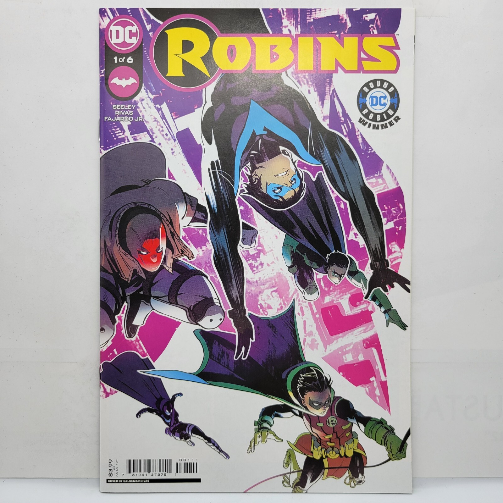 Robins #1 Baldemar Rivas Cover 2021 DC