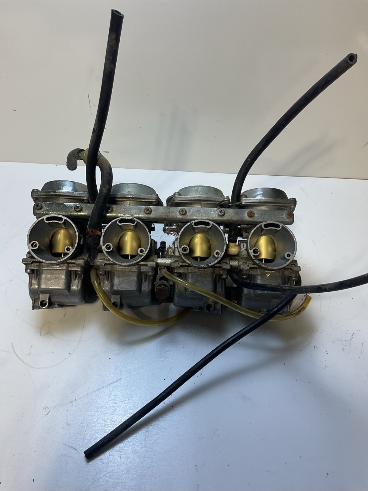 1983 Yamaha XJ900RK Seca Mikuni BS35 Carburetor Assembly