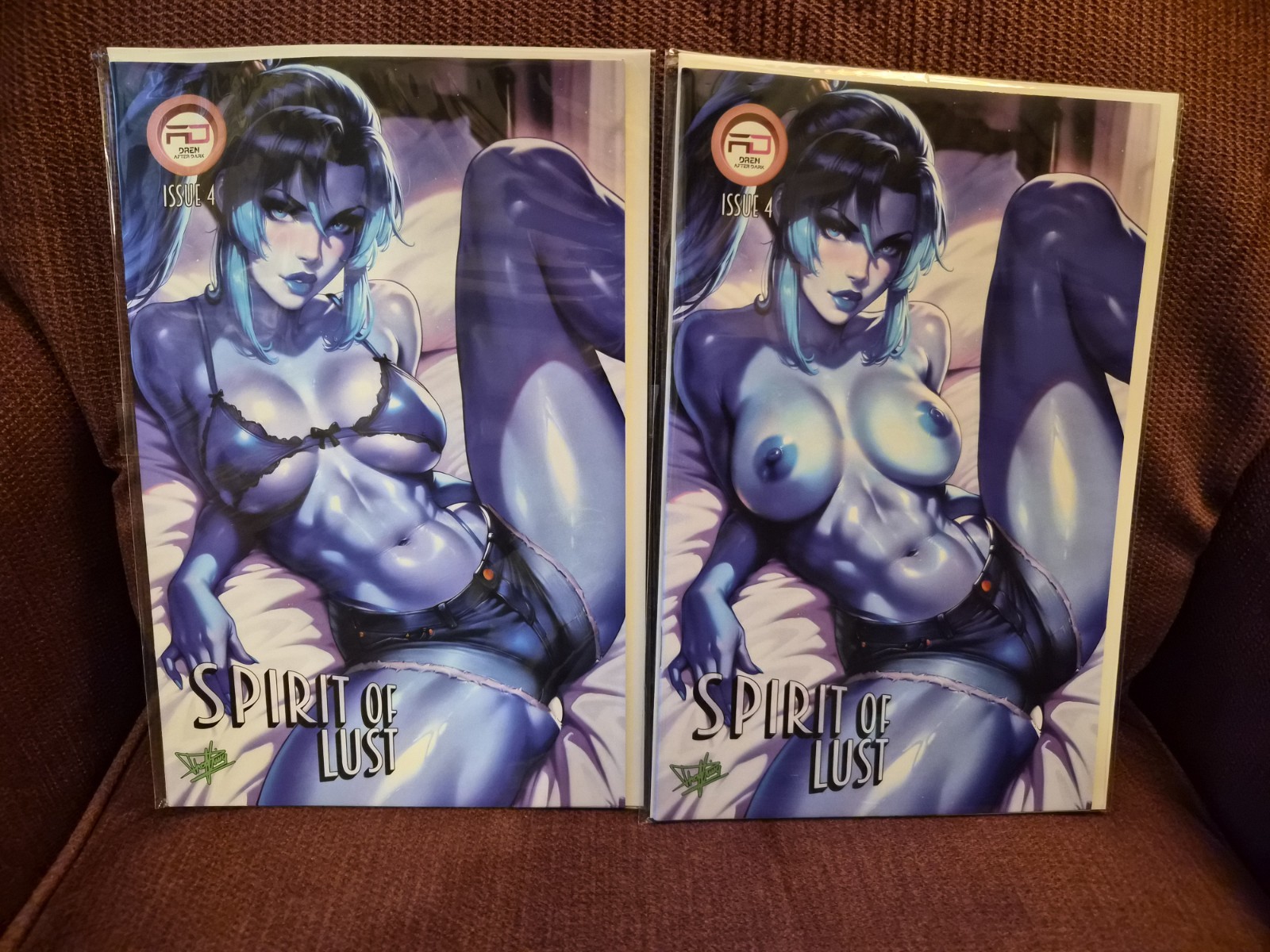 Spirit Of Lust 4 Naughty Nice Cover Variant Dren Comics Spirit Of Lust 4 Naughty Nice Cover Variant Dren Comics
