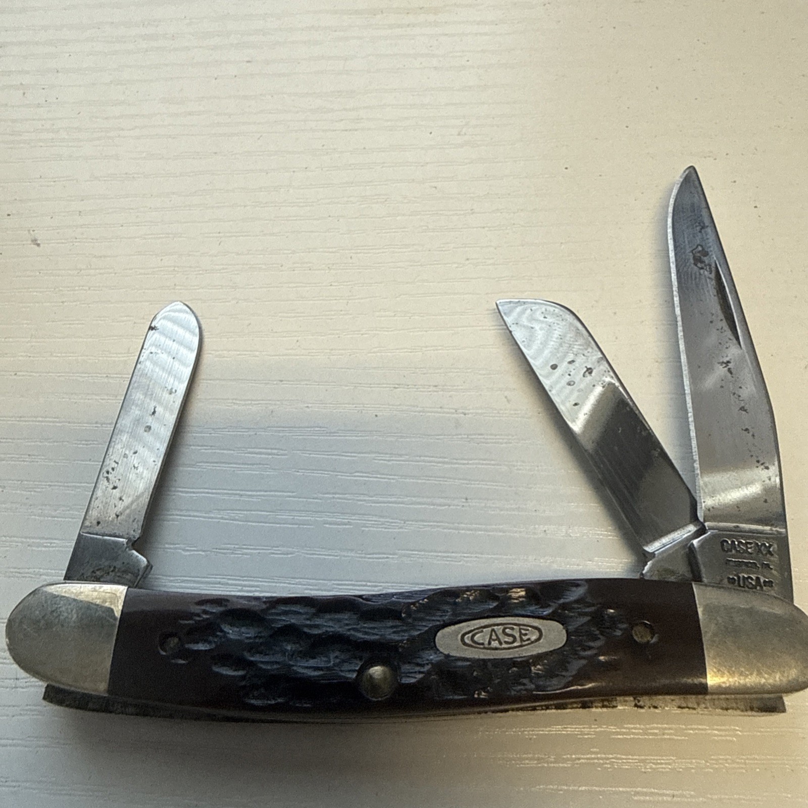 Case XX USA 6378 Stockman — likely 1972, 8-dot Case XX USA 6378 Stockman — likely 1972, 8-dot