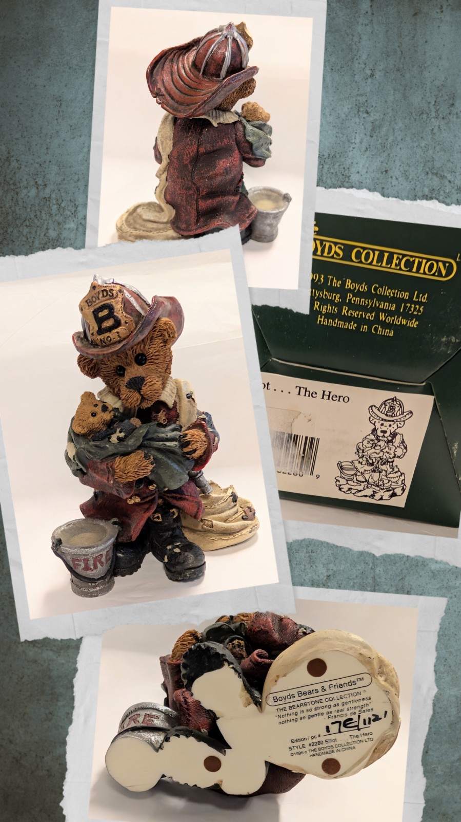 Boyds Bears and Friends Lot of 13 Figurines + 1 Unbranded Set. 3 in Orig. Boxes