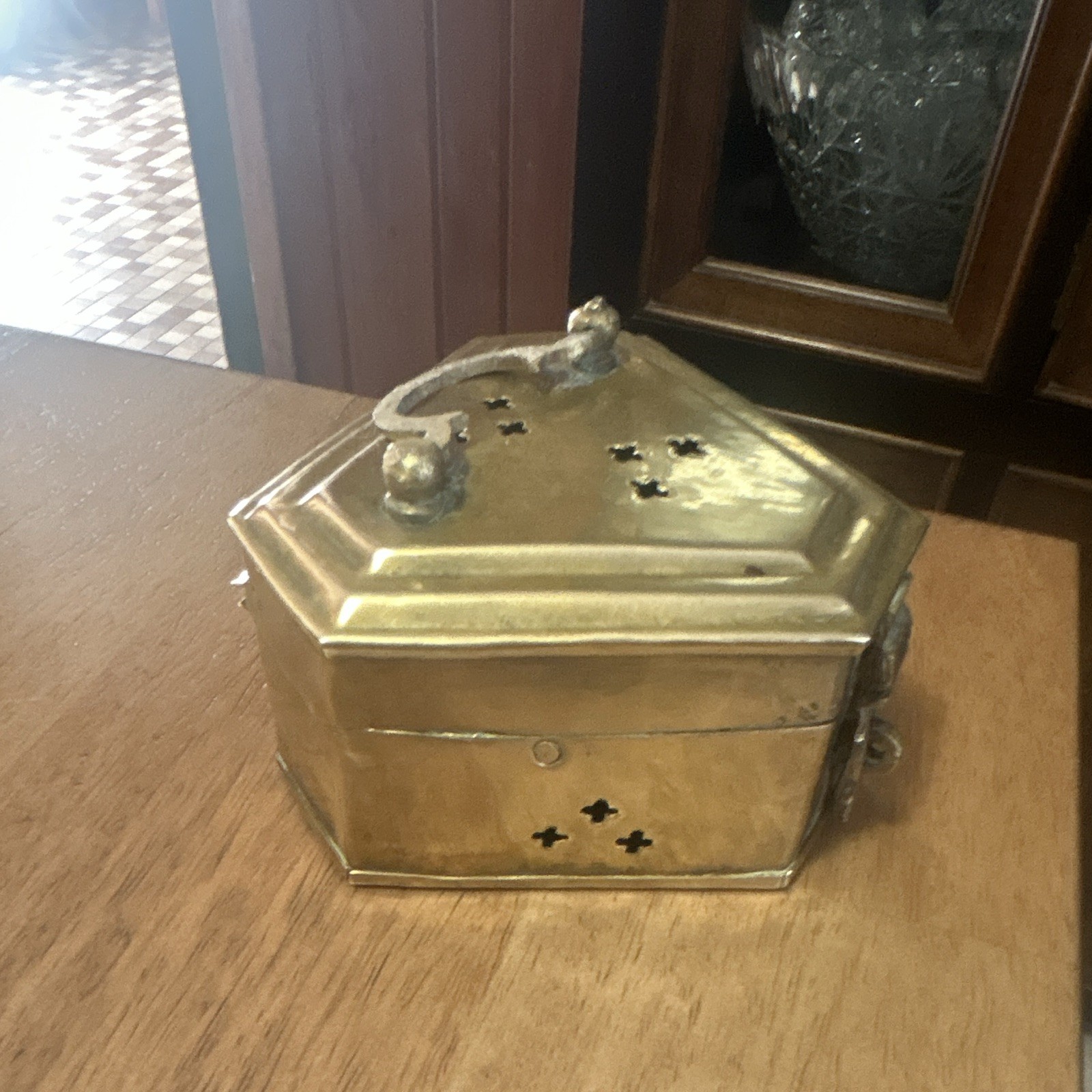 Brass Incense Burner/Jewelry Box Made In India Brass Incense Burner/Jewelry Box Made In India