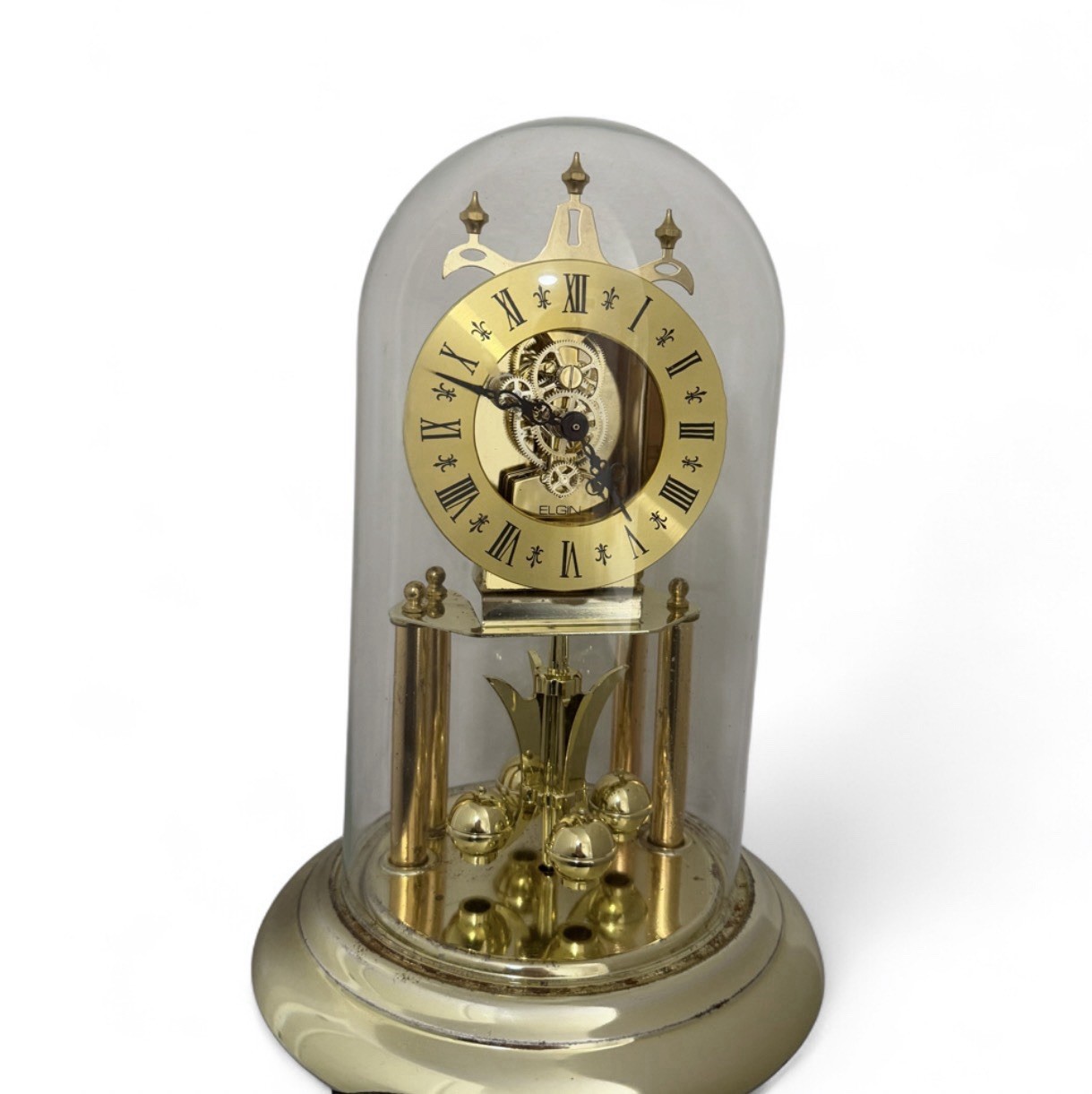 vintage Elgin S. Haller anniversary clock vintage Elgin S. Haller anniversary clock