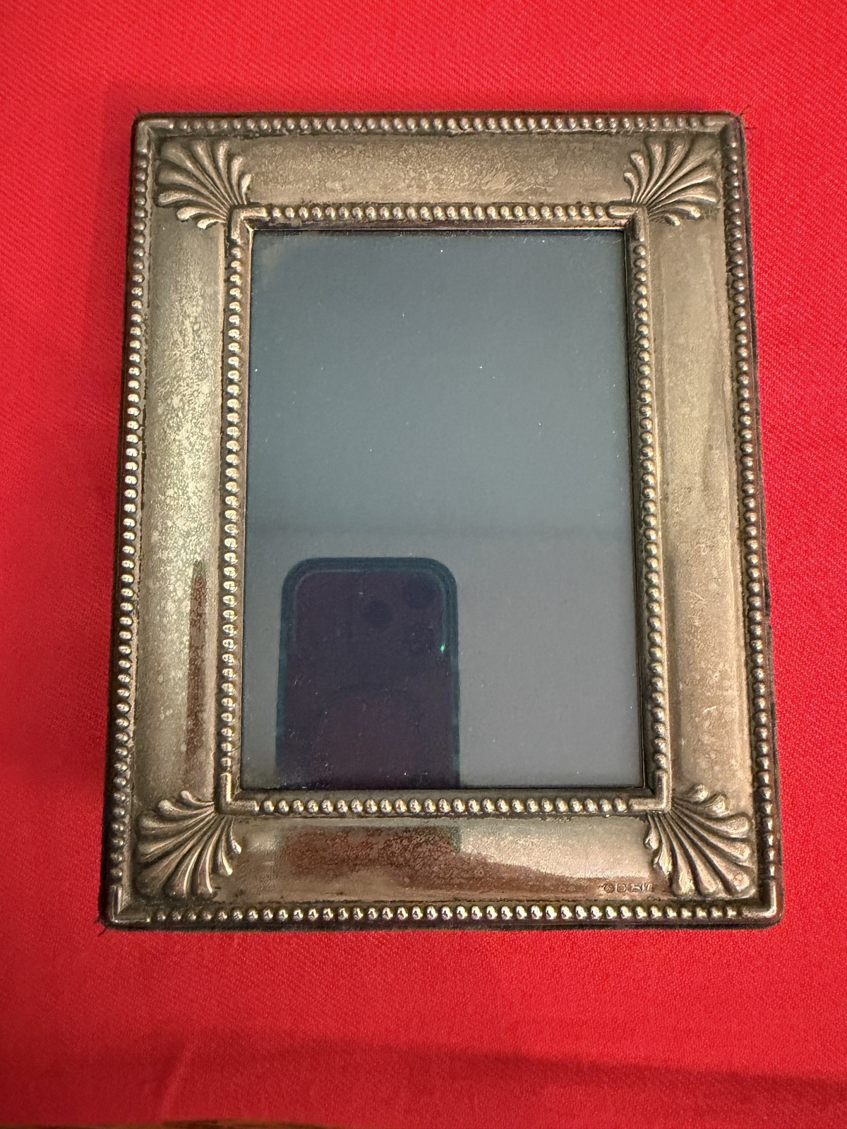 Vintage Sterling Silver Picture Frame 3 3/8 X 4 7/8 Inches