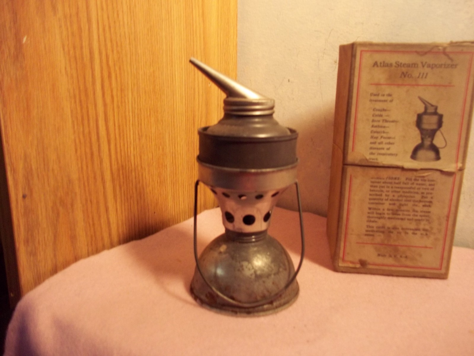 VINTAGE EARLY 20TH CENTURY ATLAS STEAMER  VAPORIZER NUMBER 111   #1759