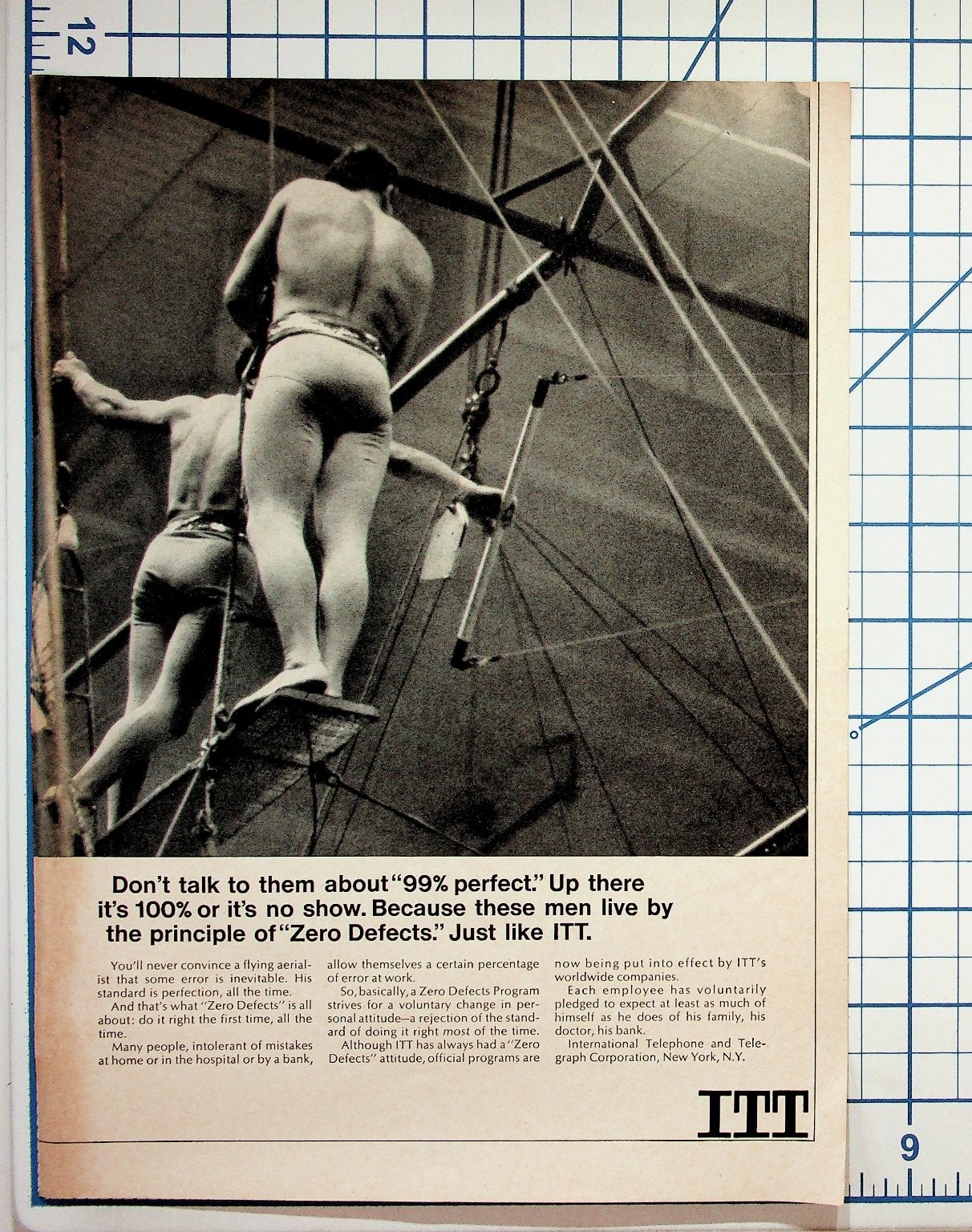Vintage ITT Magazine Ad \ Vintage ITT Magazine Ad \