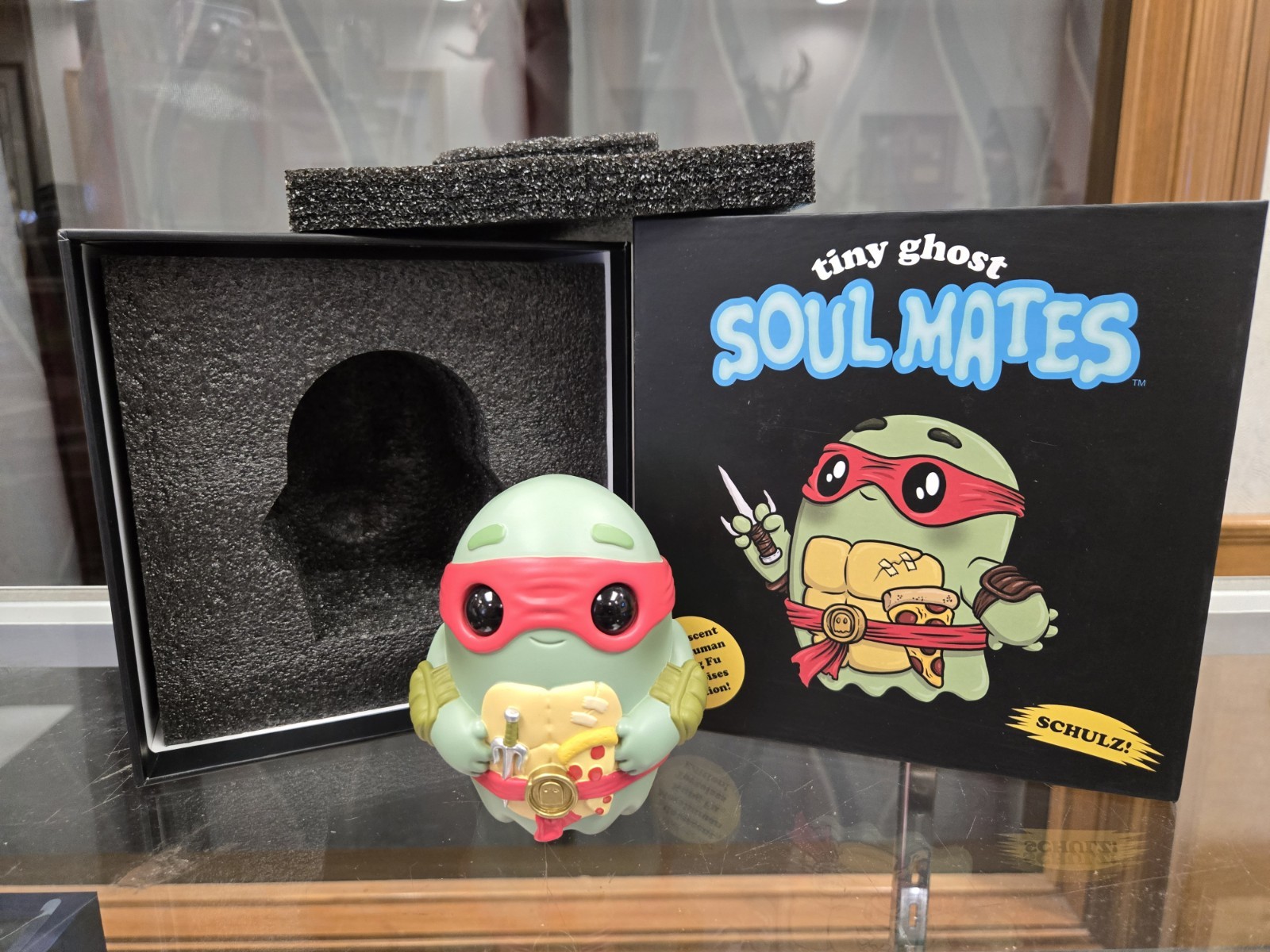Tiny Ghost Soul Mates Schulz Edition TMNT Raphael Kung Fu Tortoises Edition