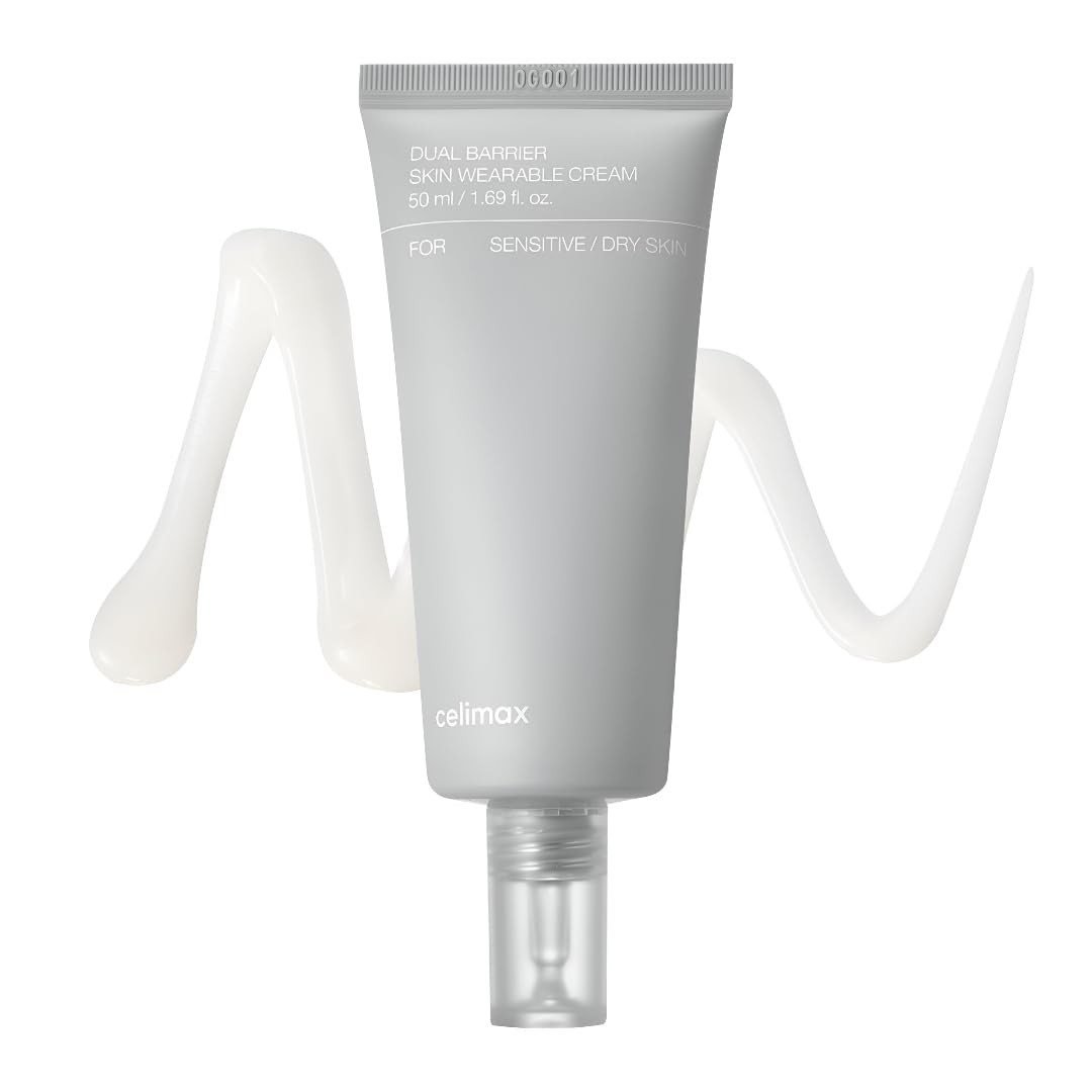 Dual Barrier Skin Wearable Cream, 1.69 Fl.Oz | Long Lasting Face Moisturizer wit