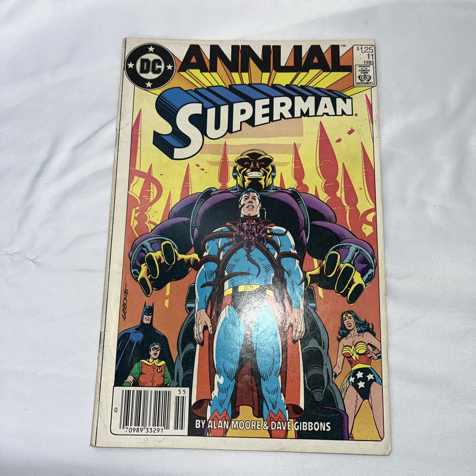 Superman Annual #11 DC Comics RAW Ungraded Superman Annual #11 DC Comics RAW Ungraded