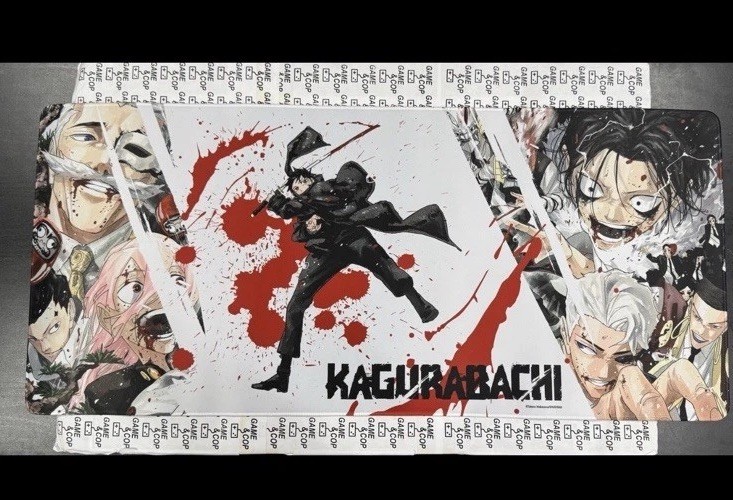 Kagurabachi Anime NYC ANYC 2026 Viz EXCLUSIVE XL Deskmat Desk Mat New In Hand Kagurabachi Anime NYC ANYC 2026 Viz EXCLUSIVE XL Deskmat Desk Mat New In Hand