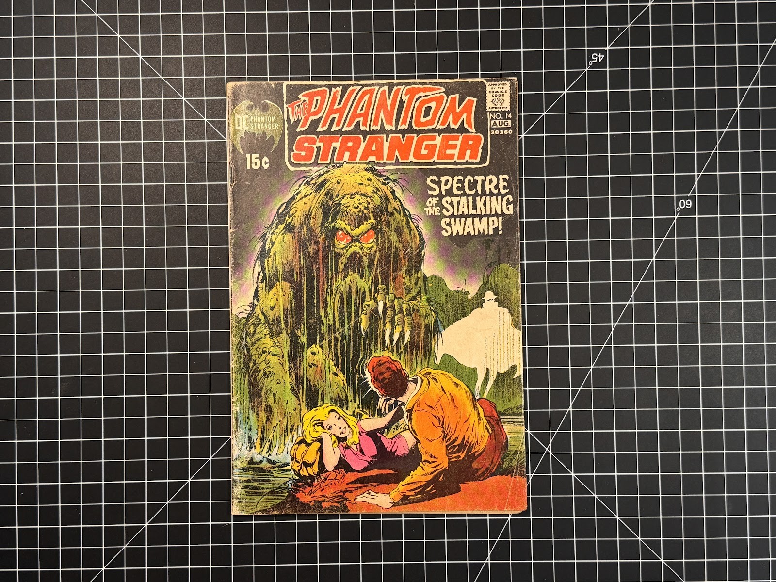 Phantom Stranger #14 DC 1971 Neal Adams Swamp Beast Cover Bronze Age GD/VG