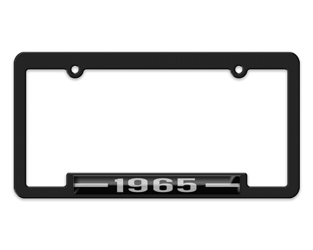 1965 Classic Car & Truck License Plate Frame. Antique Automobile year models. 1965 Classic Car & Truck License Plate Frame. Antique Automobile year models.