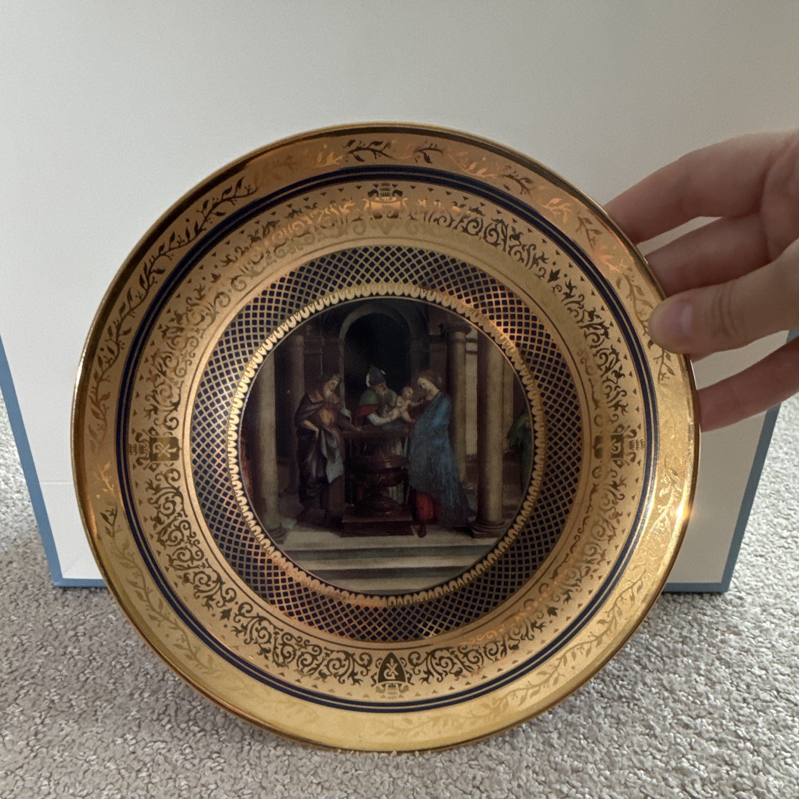 Vatican Museums Collector Plate Raphael Presentation at the Temple