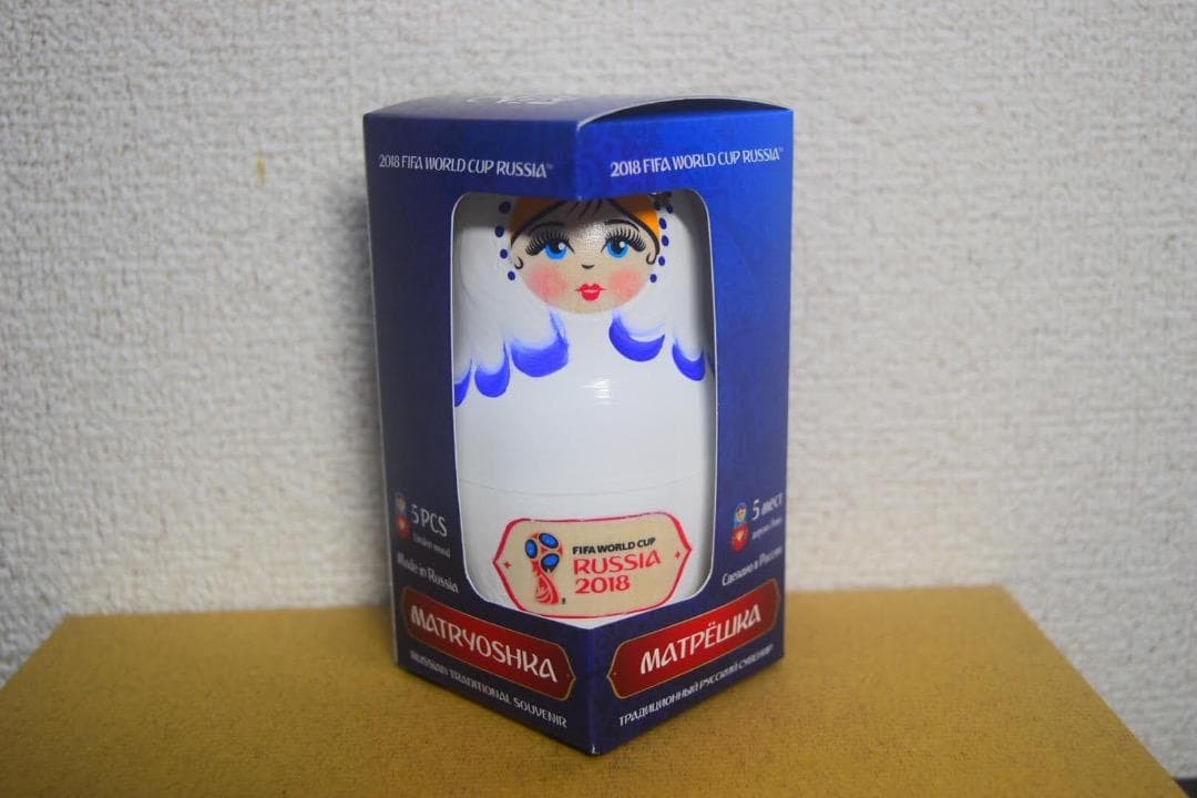 FIFA World Cup Russia 2018 Matryoshka(5pcs) 10cm/3.93