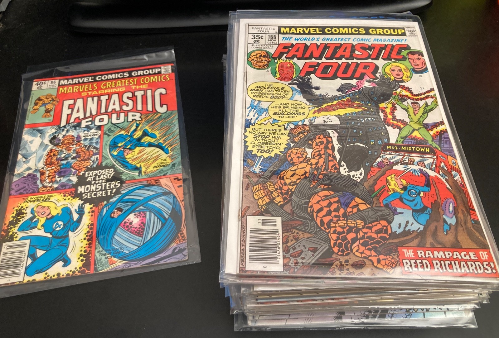 Big Lot of *25* Assorted 1977-1994 FANTASTIC FOUR Special Issues: Foil/Die-Cut