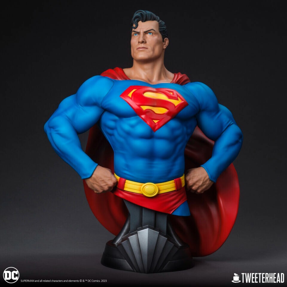 Tweeterhead Superman Bust 1/3 Scale DC Comics Artist Proof Limited Edition 350