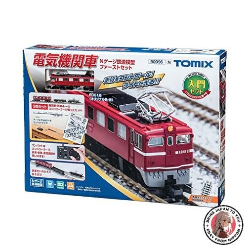 TOMIX Electric Locomotive N Gauge Railway First Starter Set 90096 Japan Rail TOMIX Electric Locomotive N Gauge Railway First Starter Set 90096 Japan Rail
