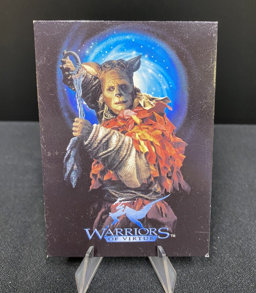 1996 Warriors of Virtue Target Exclusive Promo Card - Chi -Virtue of Wisdom Fire 1996 Warriors of Virtue Target Exclusive Promo Card - Chi -Virtue of Wisdom Fire