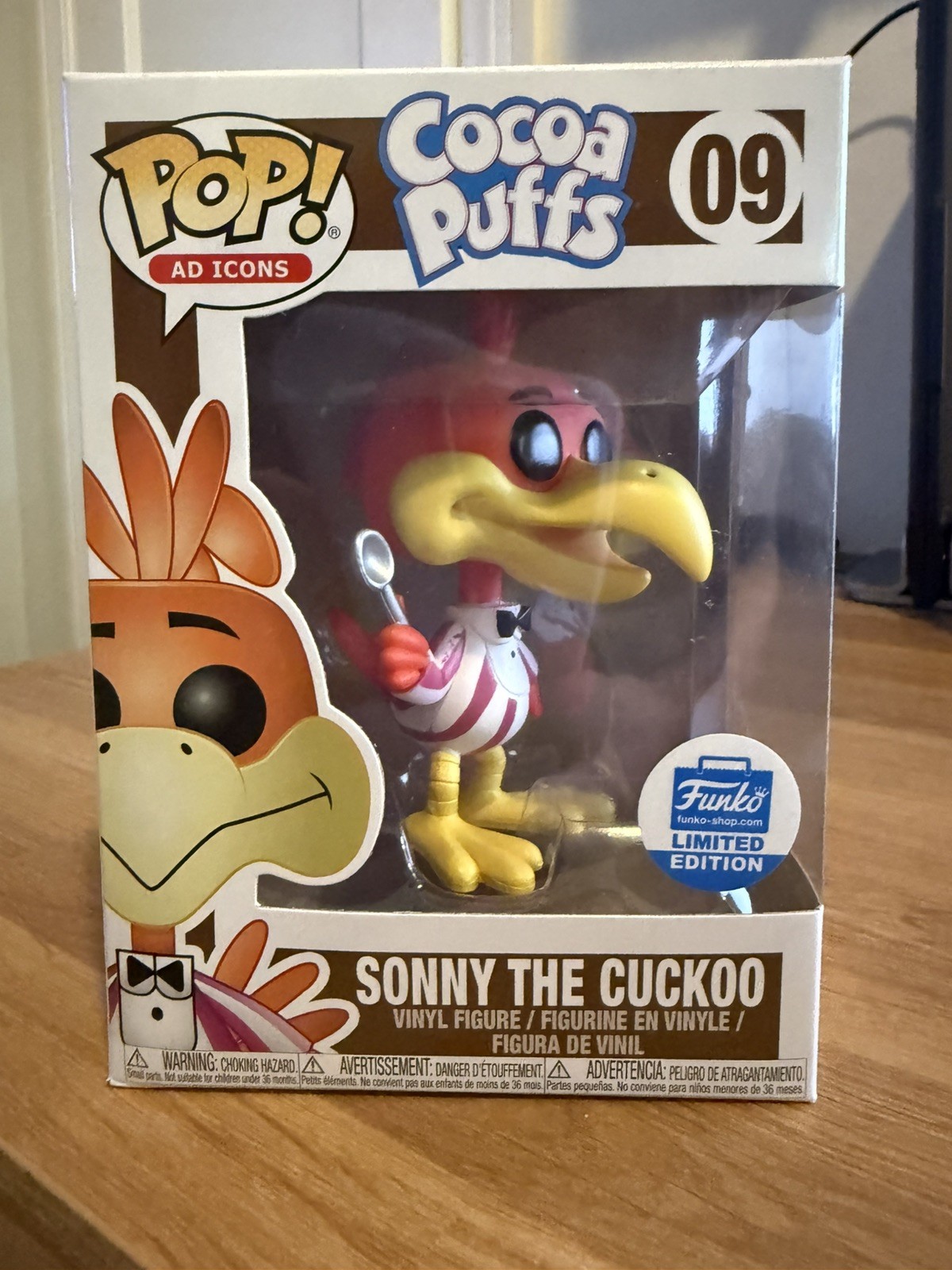 Sonny the Cuckoo Cocoa Puffs Funko Pop #09 Funko Limited Edition New