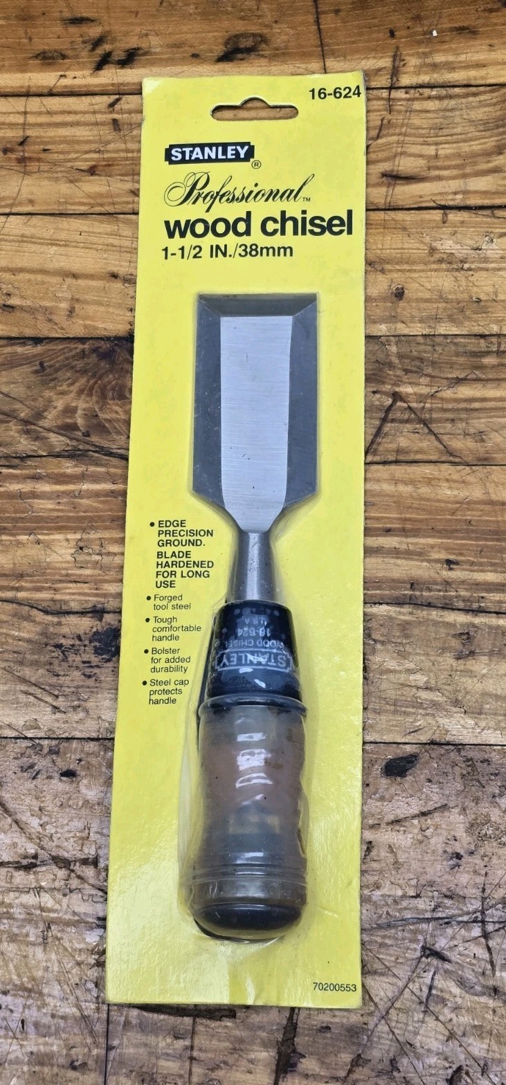 Vintage Stanley Professional Wood Chisel 1-1/2