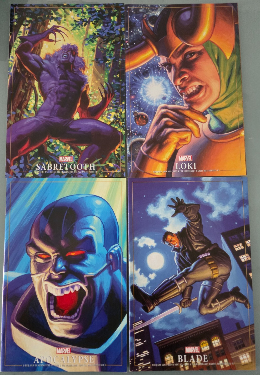 GREG & TIM HILDREBRANDT MARVEL MASTERWORKS VARIANT COVERS Set of 8 ISSUES (2024) GREG & TIM HILDREBRANDT MARVEL MASTERWORKS VARIANT COVERS Set of 8 ISSUES (2024)