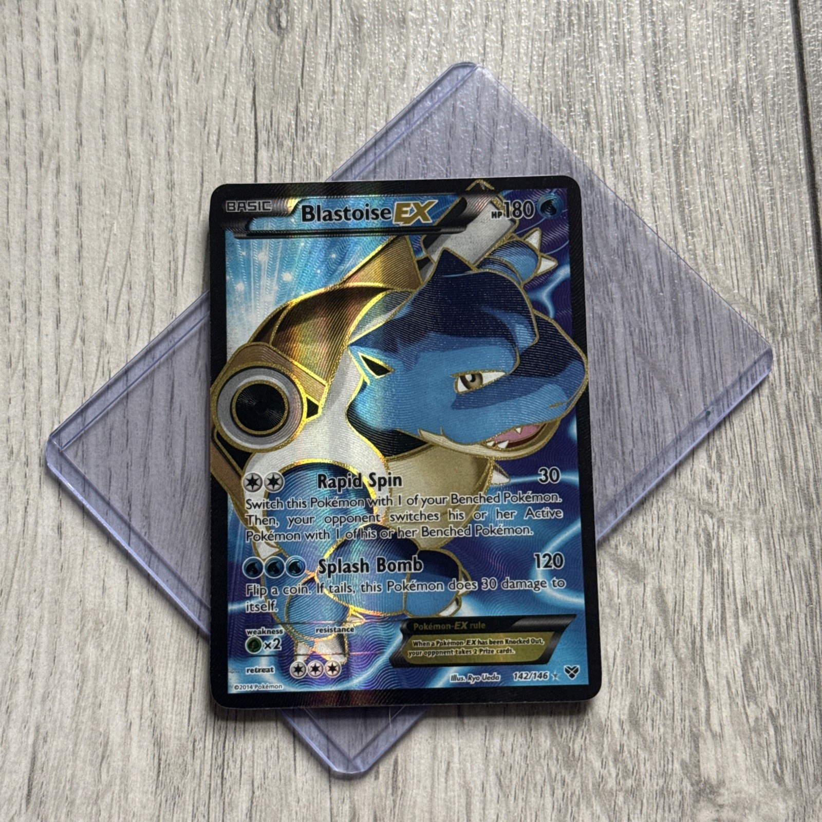 Blastoise EX (142 Full Art) 142/146 XY Holo
