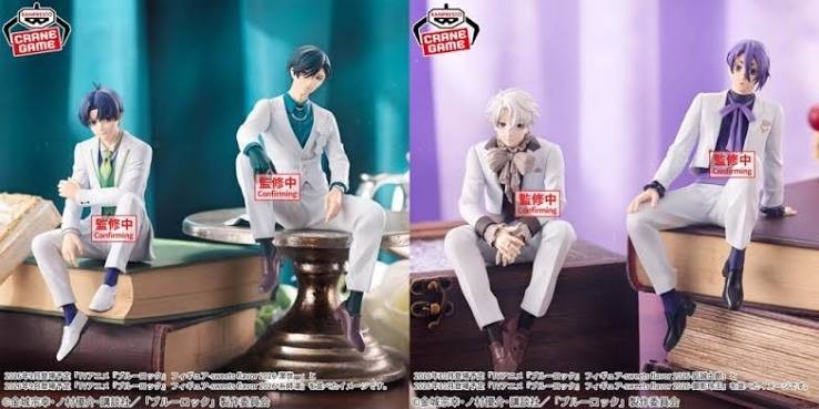 PSL Blue Lock sweets flavor 2026 Mikage Nagi Itoshi Isagi Figure Set