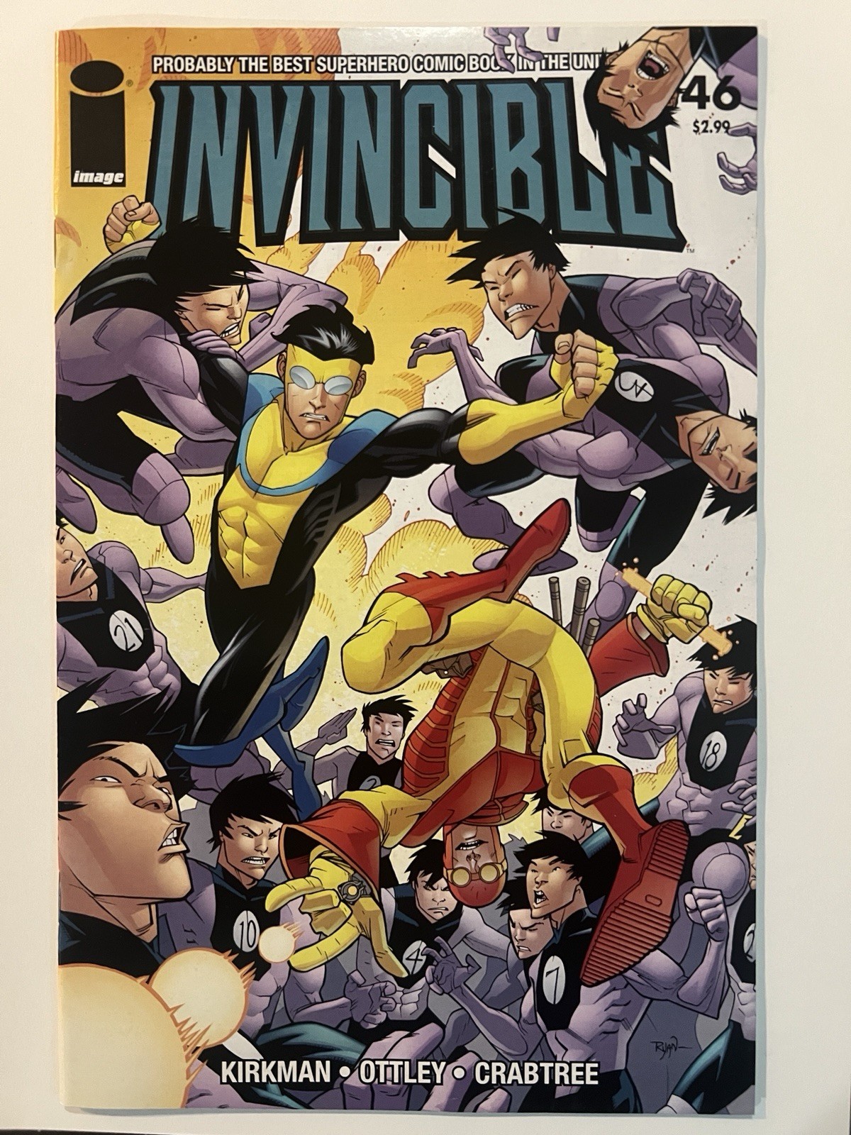 Invincible 46 Image First Print Key First Appearance Drop Kick, Fightmaster Invincible 46 Image First Print Key First Appearance Drop Kick, Fightmaster